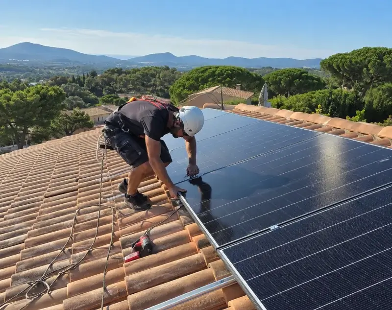 Installateur panneaux solaires Méthamis — pose photovoltaïque sur toiture