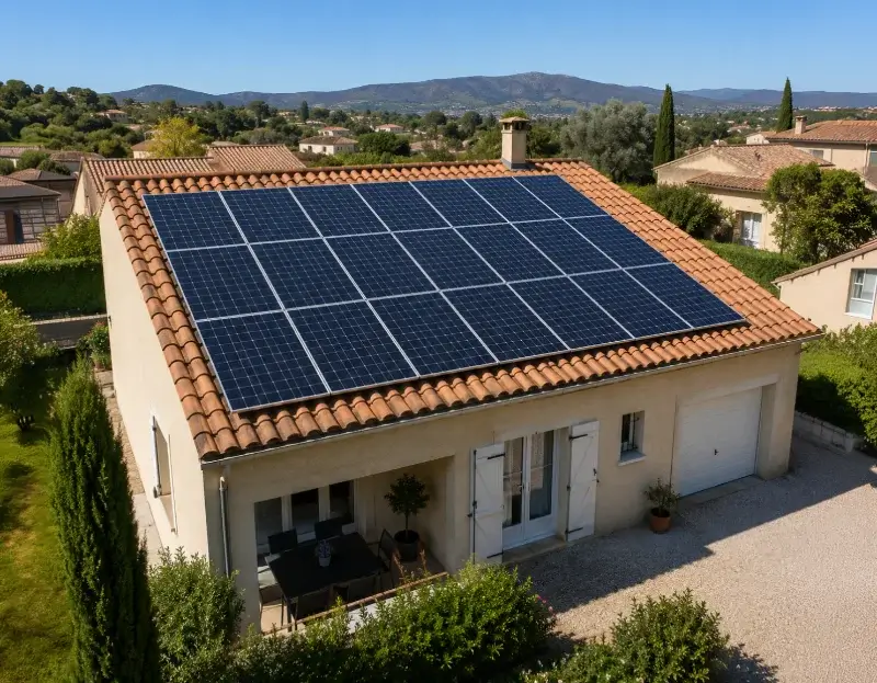 Prime à l'autoconsommation panneaux solaires Méthamis — aide financière de l'État